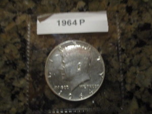 1964-P Kennedy 90% Silver Half Dollar