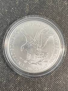 2023 AMERICAN SILVER EAGLE 1 TROY OZ .999 FINE SILVER IN AIRTITE