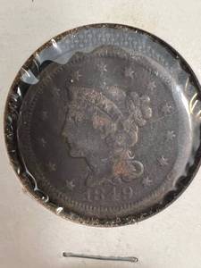 1840 US BRAIDED HAIR LARGE CENT