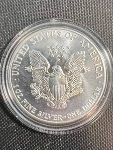 1987 AMERICAN SILVER EAGLE IN AIRTITE