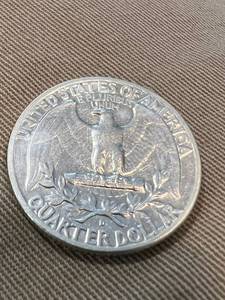 1956-D WASHINGTON QUARTER UNC