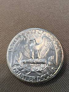 1957 WASHINGTON SILVER QUARTER BU-UNC