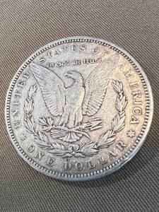 1891 US MORGAN SILVER DOLLAR XF