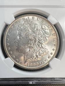 1899-O US MORGAN SILVER DOLLAR MS63 NGC