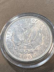 1921-D US MORGAN SILVER DOLLAR IN AIRTITE