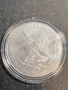 2023 AMERICAN SILVER EAGLE 1 TROY OZ .999 FINE SILVER IN AIRTITE