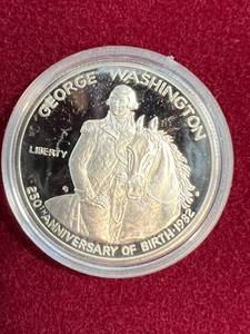 1986 PROOF SILVER HALF DOLLAR WASHINGTON COMMEM ORIGINAL PKG