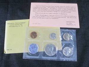lot 38 image: 1963 US Proof Coins Set Philadelphi...