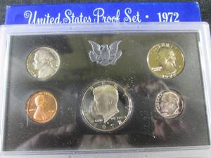 lot 44 image: 1972 United States Proof Set...