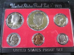 lot 45 image: 1973 United States Proof Set...