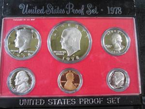 lot 50 image: 1978 United States Proof Set...