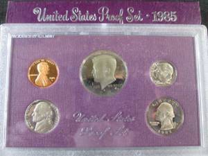 lot 57 image: 1985 United States Proof Set...