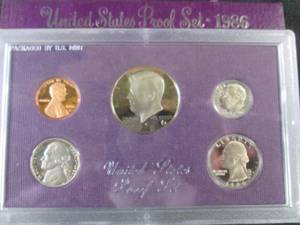 lot 58 image: 1986 United States Proof Set...