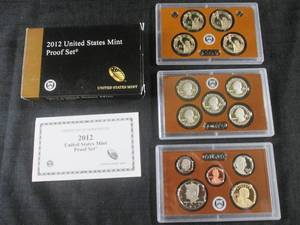 lot 84 image: 2012 United States Mint Proof Set w...