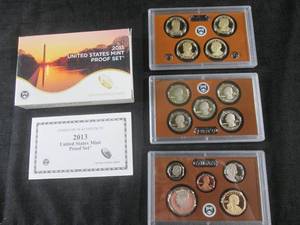 lot 85 image: 2013 United States Mint Proof Set w...