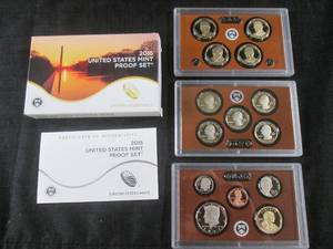lot 87 image: 2015 United States Mint Proof Set w...