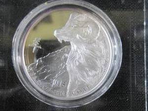 lot 118 image: 2015 $2 Year of the Goat 1oz 999 Fi...