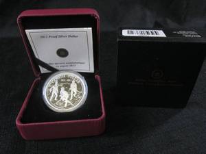 lot 144 image: 2012 Canada Proof Silver Dollar Coi...