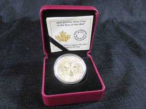 lot 168 image: 2017 Canada $15 99.99% Pure Silver ...
