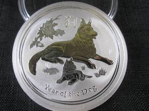 lot 189 image: 2018 Australia $2 2oz 9999 Ag Silve...