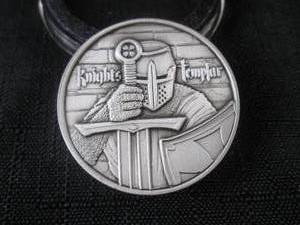 lot 192 image: 2 Troy Ounce .999 Silver Knights Te...