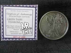 lot 223 image: 2016 One Troy Ounce Antique .999 Si...