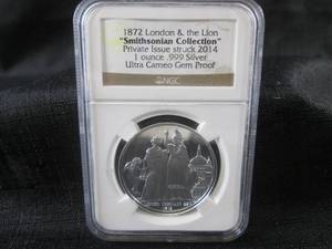 lot 230 image: 1872 London & The Lion Smithsonian...