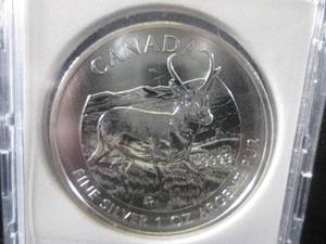 lot 236 image: 2013 Canada 5 Dollars 1oz Argent Pu...