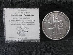 lot 254 image: One Troy Ounce Antique Silver Proof...