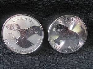 lot 264 image: 2 - 2016 Canada 5 Dollars Falcon an...