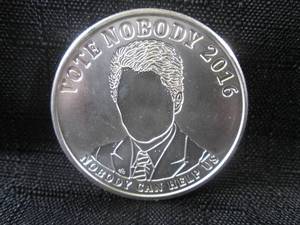 lot 272 image: Vote Nobody 2016 - Nobody Can Help ...