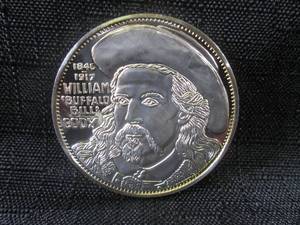 lot 276 image: Buffalo Bill Proof Sterling Silver ...