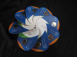 lot 280 image: 8 Rio 2016 Olympics Commemorative C...