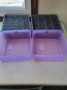 lot 38 image: Two--24 Spaces For Storage And Two Bins