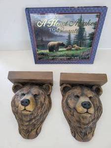 lot 106 image: Two Bear Shelves-A Heart Awake To Beauty Book