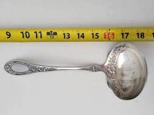 lot 111 image: Sterling Silver Soup Serving Ladle--Wallace Paleer