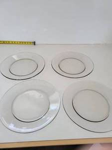 lot 145 image: Four Glass Plates