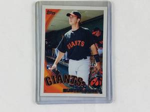 lot 5 image: Buster Posey Rookie 2010 Topps No. 2