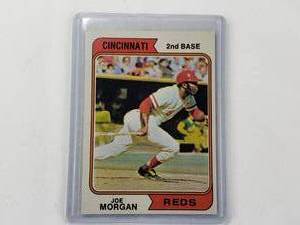 lot 14 image: Joe Morgan 1974 Topps No. 85