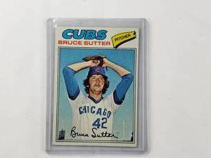 lot 15 image: Bruce Sutter Rookie 1977 Topps No. 144