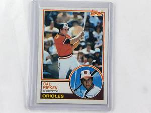 lot 50 image: Cal Ripken Jr. 1983 Topps No. 163