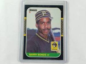 lot 58 image: Barry Bonds Rookie Donruss 1987 No. 361
