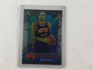 lot 66 image: Grant Hill Rookie Topps Finest No. 240
