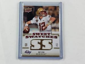 lot 68 image: Matt Ryan Upper Deck Sweet Swatches Patch No. SSW-58