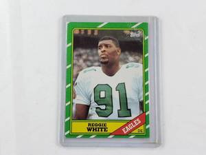 lot 69 image: Reggie White Rookie 1986 Topps No. 275