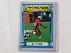lot 78 image: Jerry Rice 1000 Yard Club 1987 Topps No. 2