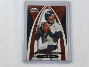 lot 93 image: John Elway Sports Illustrated Fleer Canton Calling No. 7 of 8 CC