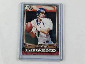 lot 94 image: John Elway 2008 Topps Progression Legend PJ-JE, Numbered 322389