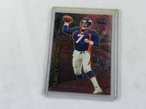 lot 95 image: John Elway 1998 Skybox Metal Universe Planet Football 5 of 15