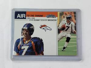 lot 96 image: John Elway 2002 Fleer Air to the Throne 15 of 20